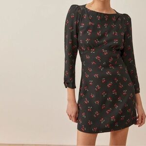 Reformation Tamra Cherry Dress